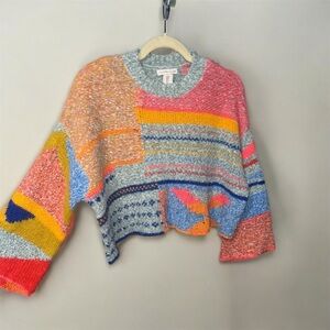 Sincerely Jules Size‎ S Colorful Multi Pattern
Oversized Pullover